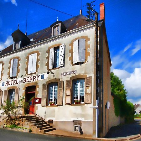 Hotel Du Berry Aigurande Экстерьер фото